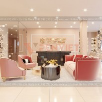 Thiết kế thẩm mỹ viện Violet Phạm - Tổ hợp văn phòng, salon tóc, spa